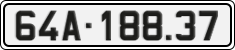 License plate of Vietnam, Cars