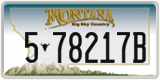 Montana, 1-12345A / 10-1234A