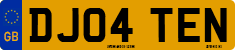License plate of the United Kingdom, 2001 year system