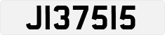 License plate of Jersey, Regular plates (J123456)