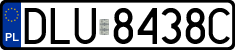 License plates of Poland, Regular car plates