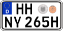 German license plate, Plates for oldtimers (type 
