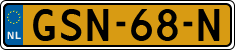 License plate of the Netherlands, Cars