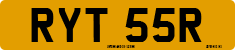 License plate of the United Kingdom, 1963 year system