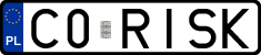 License plates of Poland, Vanity Plates