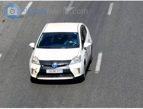 99 BK 672, Toyota Prius