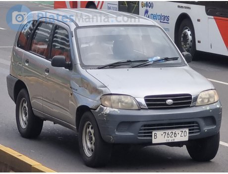 B 7626 ZO, Daihatsu Taruna