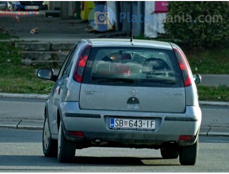 SB 643-IF, Opel Corsa