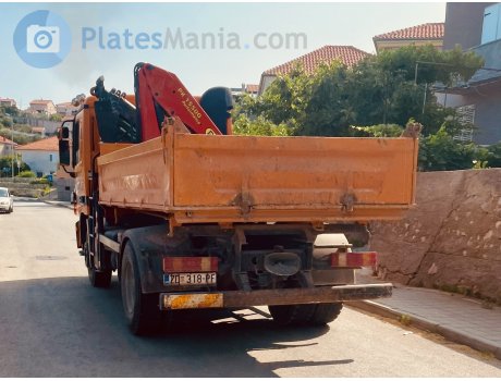ZD 318-PF, Mercedes-Benz Actros