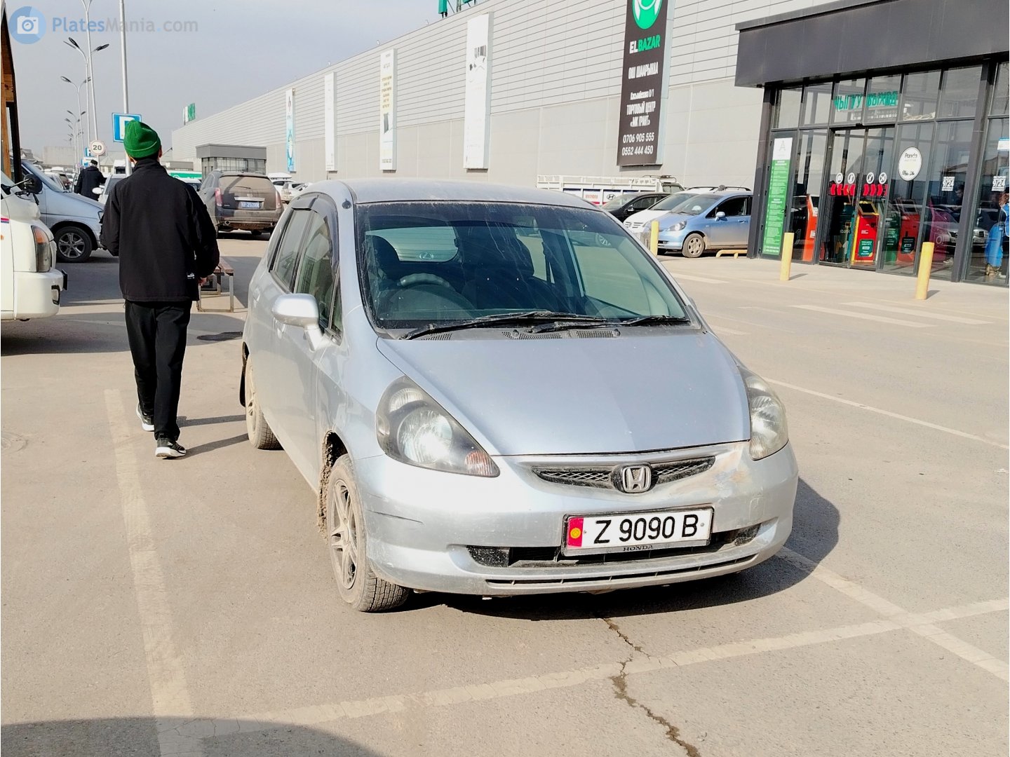 Z 9090 B, Honda Fit 1st gen Hatch (GD), 2001­–2008