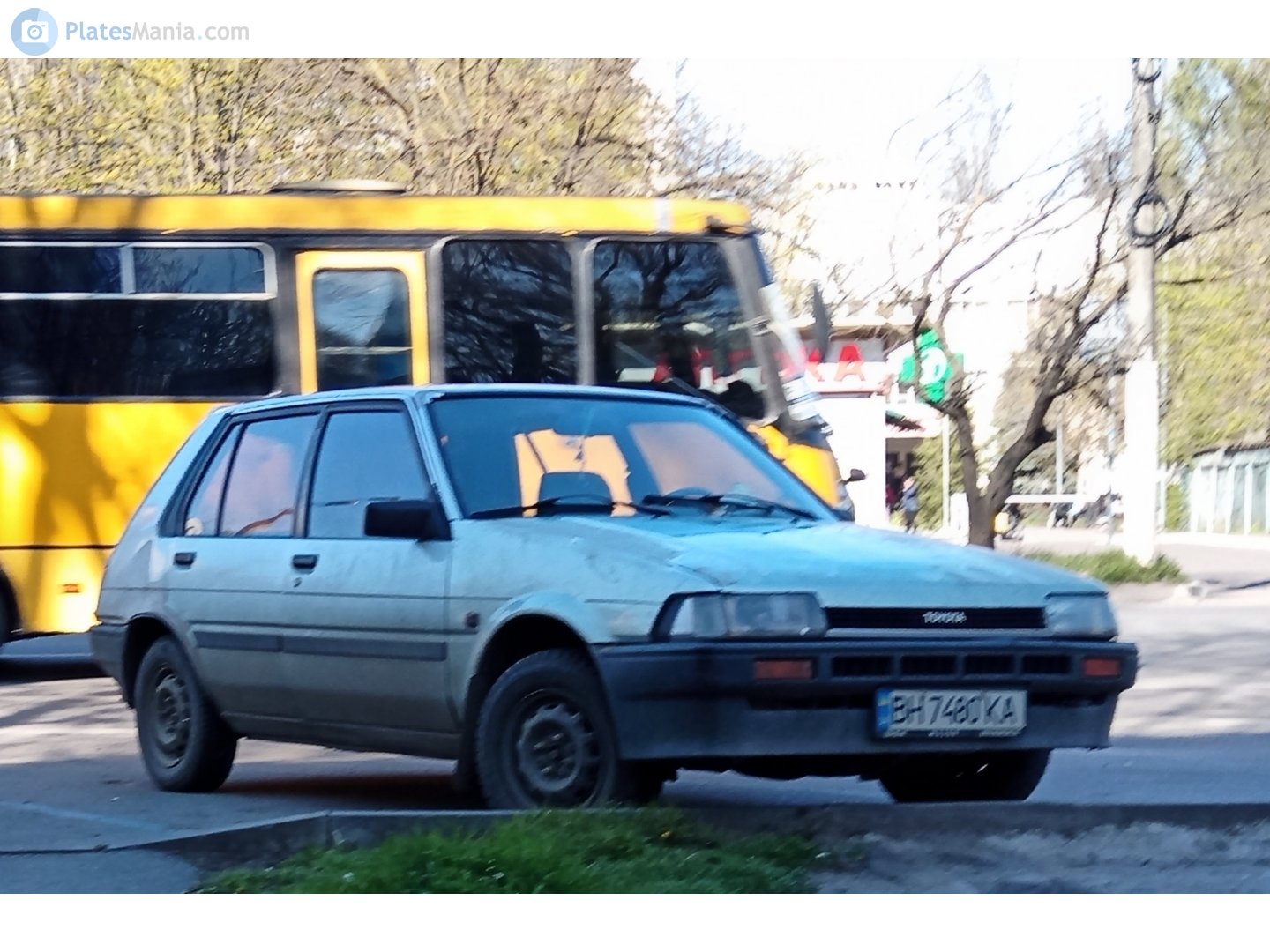 BH 7480 KA, Toyota Corolla 5th gen (FX) 5-door Hatch (E80), 1983–1988