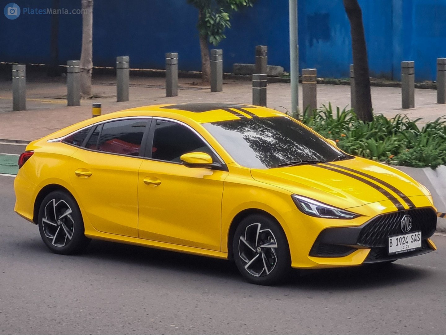 B 1924 SAS, MG 5 2nd gen (GT) Sedan (CN-, TH- and ID-market), 2020–