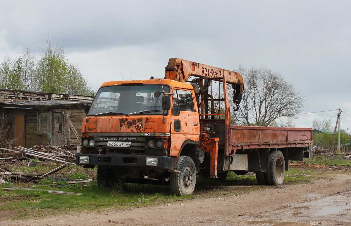е 666 хк 48, Nissan Diesel Condor Medium S/SS 1st gen (H40 Cab), 1988–1992