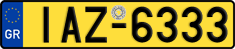 License plate of Greece, Trucks