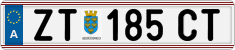License plate of Austria, Regular plates
