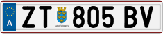 License plate of Austria, Regular plates