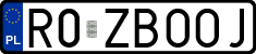 License plates of Poland, Vanity Plates