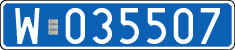 License plates of Poland, Diplomatic