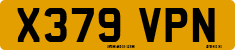 License plate of the United Kingdom, 1983 year system