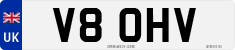 License plate of the United Kingdom, 1983 year system