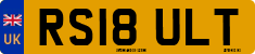 License plate of the United Kingdom, 2001 year system