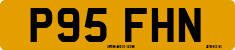 License plate of the United Kingdom, 1983 year system
