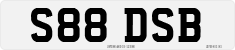 License plate of the United Kingdom, 1983 year system