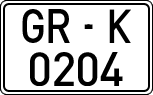 License plates of Spain, 1971 year series