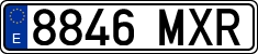 License plates of Spain, Ordinary (2000)