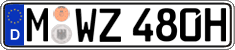 German license plate, Plates for oldtimers (type 