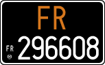 License plate of Italy, Cars (1927 year series)