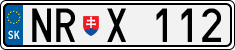 License plate of Slovakia, Provincial governments, university rectors