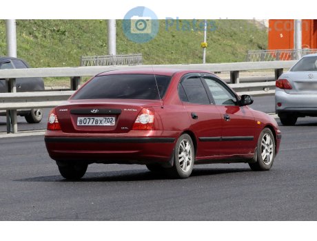 в077вх702, Hyundai Elantra