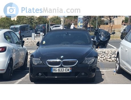 BG-633-EW, BMW 6 Series
