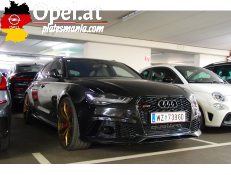 WZ 738 GD, Audi RS6