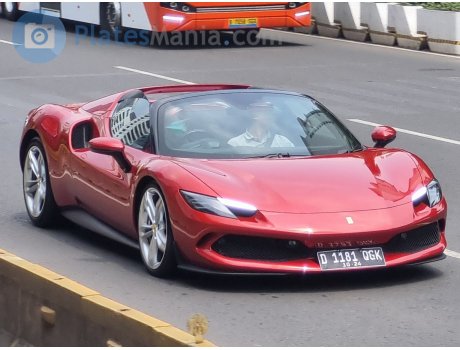 D 1181 QGK, Ferrari 296