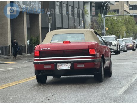 BXS-9252, Chrysler LeBaron