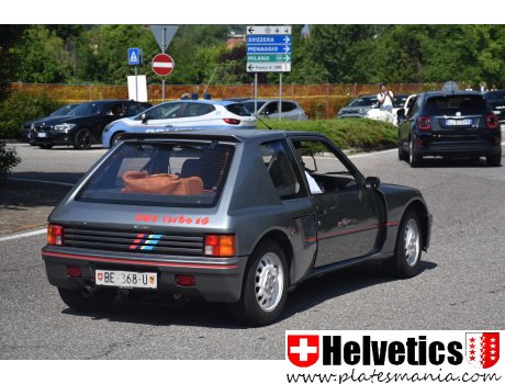 BE 368 U, Peugeot 205