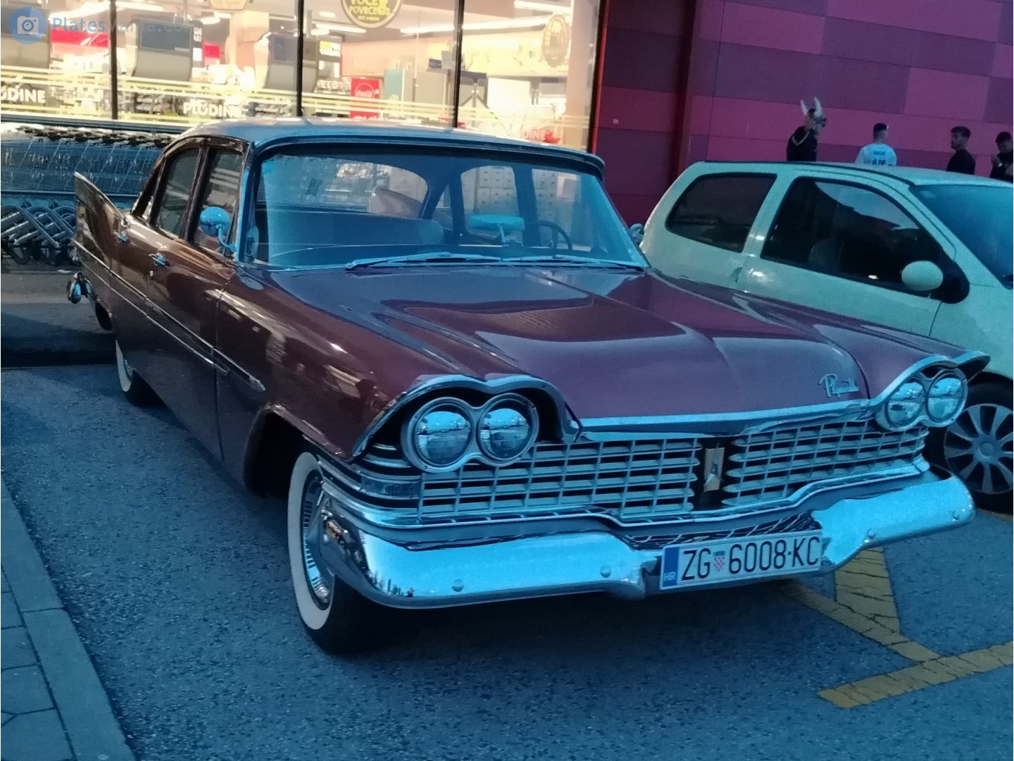 ZG 6008-KC, Plymouth Belvedere 3rd gen 1959 4-door Hardtop (MP1/MP2), facelift, 1959–1960
