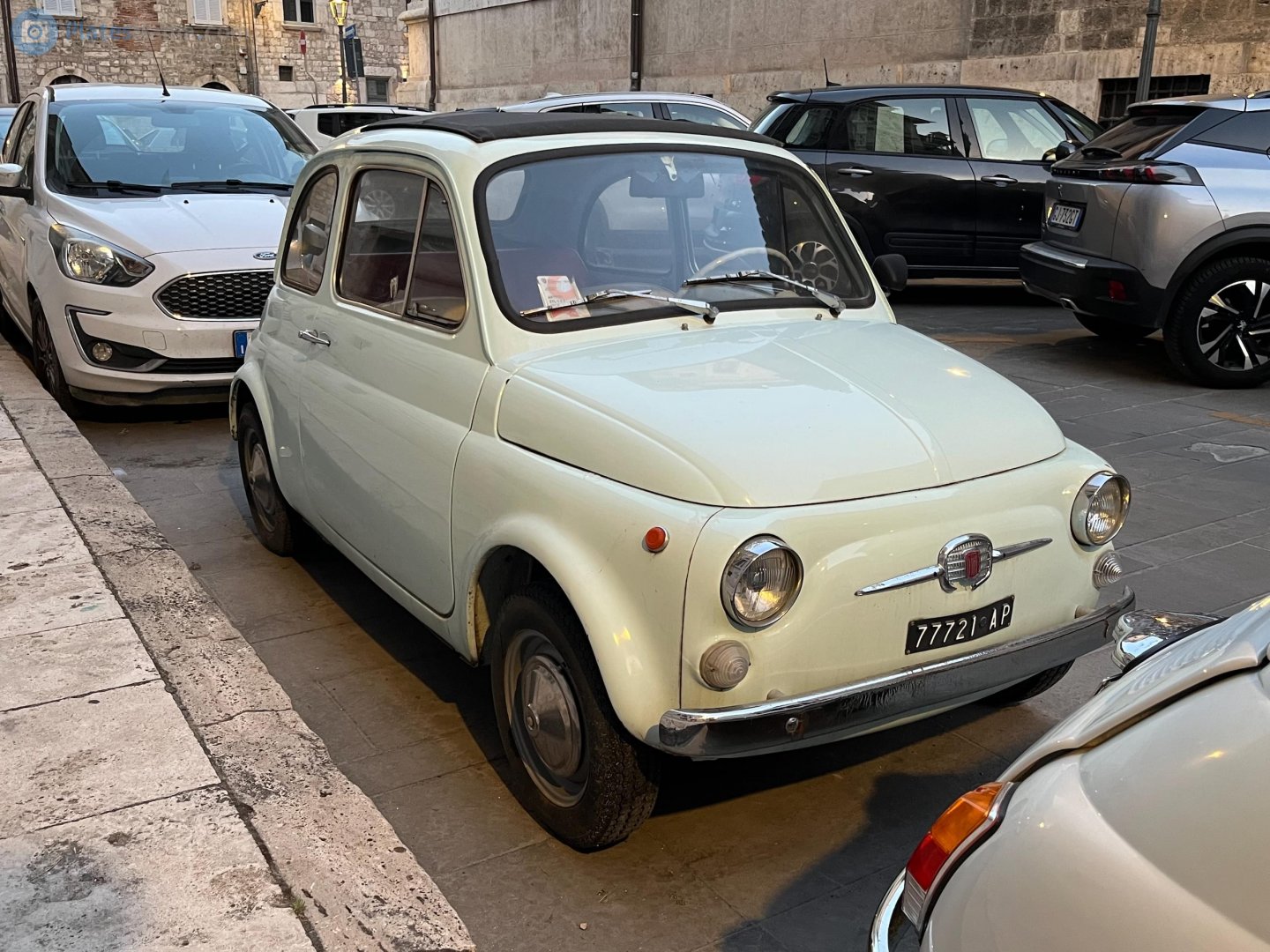 AP 77721, FIAT 500 1st gen Nuova 500 (110), 1957–1960