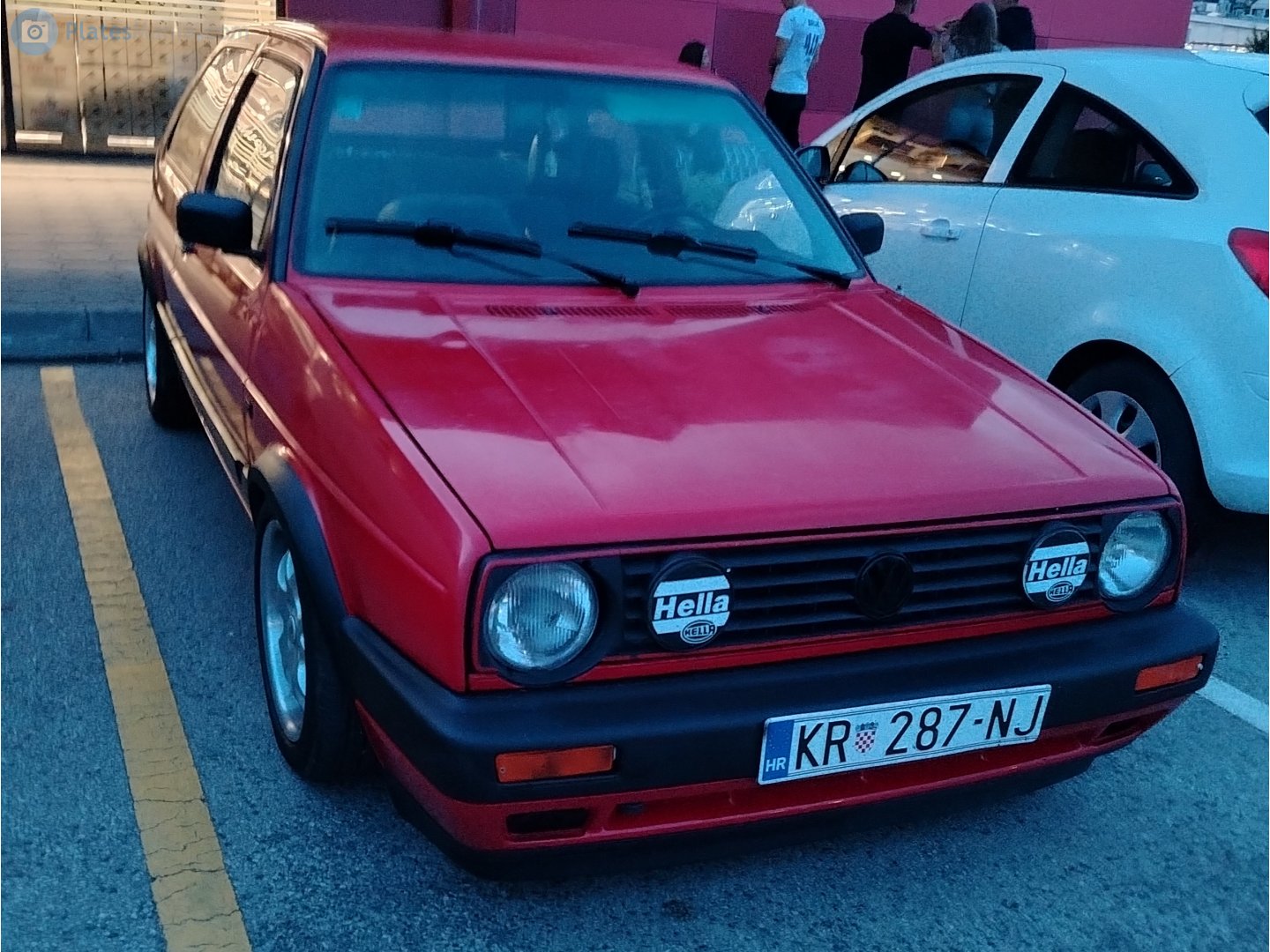 KR 287-NJ, Volkswagen Golf 2nd gen 3-door Hatch (19/1G), 1983–1992