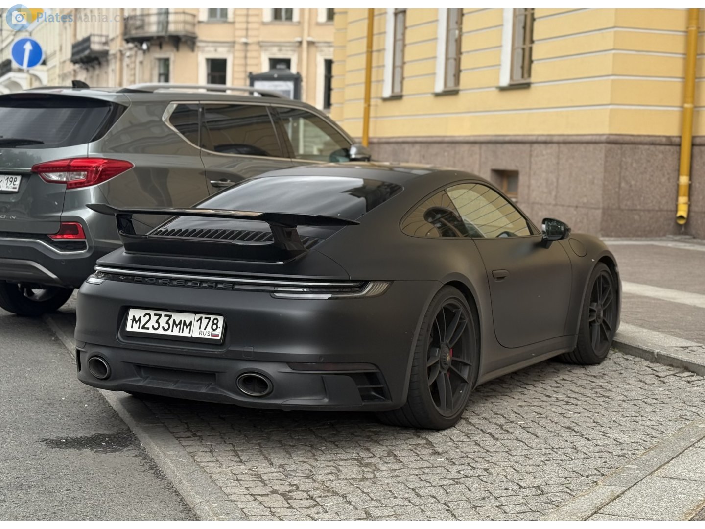 м 233 мм 178, Porsche 911 8th gen Coupé (992.1), 2019–2024