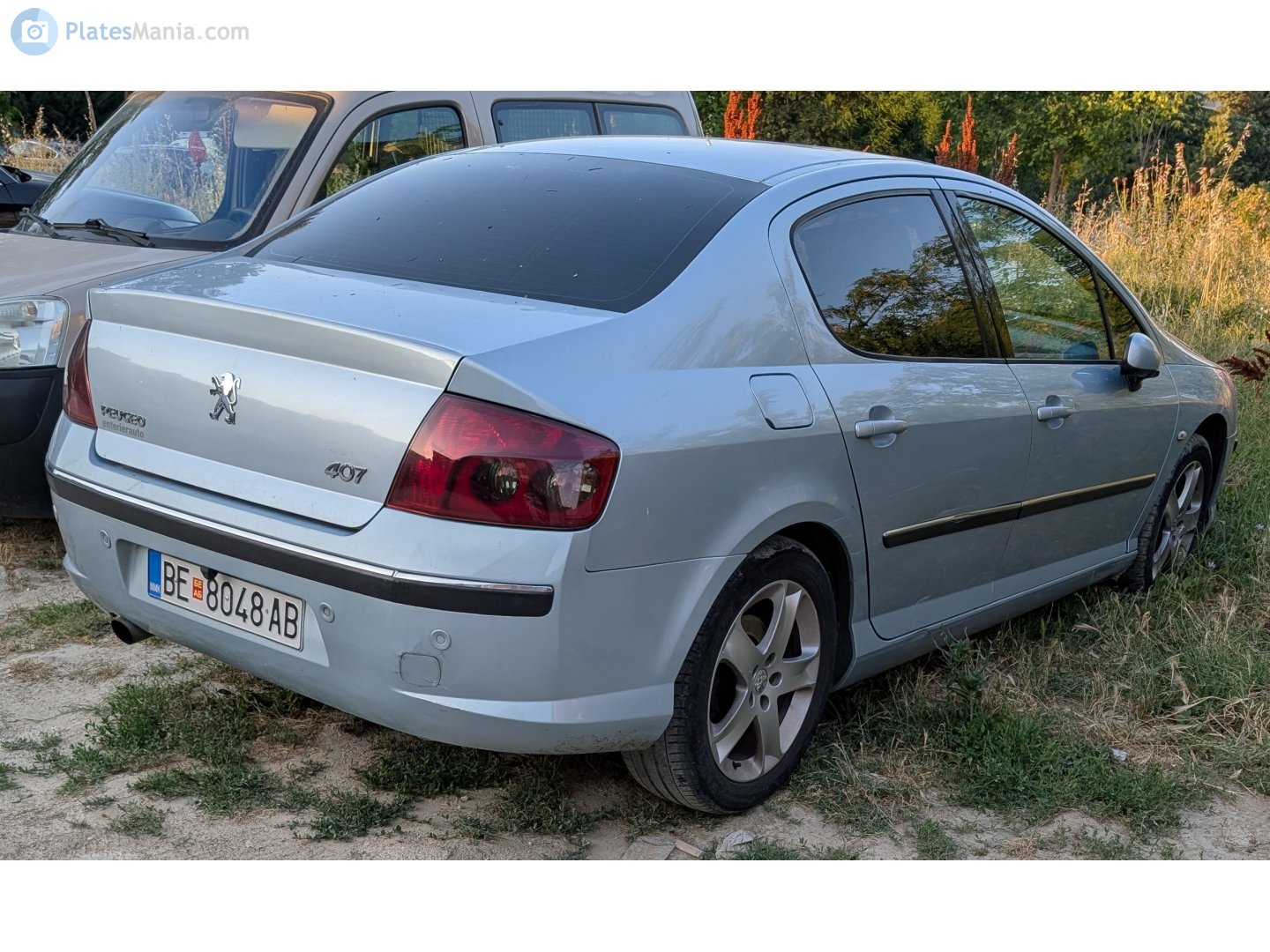 BE 8048 AB, Peugeot 407 1st gen Sedan (D23), 2004–2010