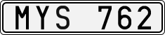 License plate of Sweden, Regular plates