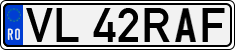 License plate of Romania, Regular plates