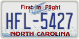 North Carolina, ABC-1234