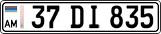 License plate of Armenia, Private owners