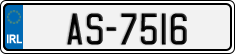 License plate of Ireland, Trailers