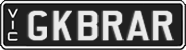 Victoria, Vanity Plates