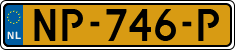 License plate of the Netherlands, Cars